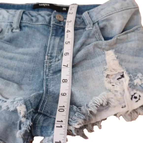 Harper distressed  shorts,  size 26. Supercute pockets! Spring! - Picture 9 of 11